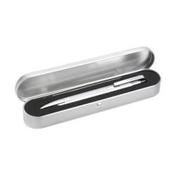 Aluminiowy długopis w pudełku