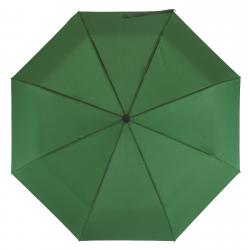 Automatyczny, wiatroodporny, kieszonkowy parasol BORA, ciemnozielony