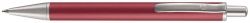 CLASSIC długopis satynowy czerwony, wkład niebieski