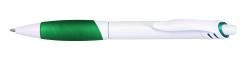 Długopis &Prime;Jingle&Prime;; zielono-biały