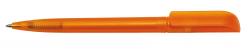 Długopis RETRO, transparentny pomarańczowy