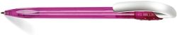 GOLFF LX/SAT długopis transparentny fioletowy, klips sat.