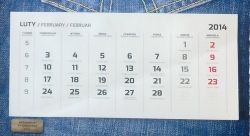 Kalendarium kalendarz 2015 trójdzielny