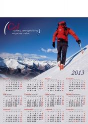 Kalendarze 2013 jednoplanszowe
