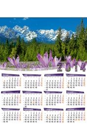 Kalendarze 2014 ścienne