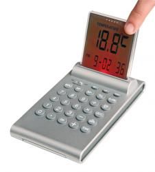 Kalkulator wielofunkcyjny srebrny