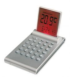 Kalkulator wielofunkcyjny srebrny