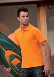 Koszulka męska polo 170g Pomarańcz XL