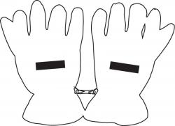 Rękawiczki z włókna polarowego ANTARCTIC, granatowy