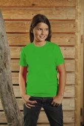 T-Shirt dziecięcy z krótkim rękawem 160g Jasnozielony XL