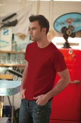 T-Shirt męski z krótkim rękawem 150g Ciemno czerwony L