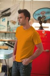T-Shirt męski z krótkim rękawem 160g Pomarańcz XXL