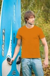 T-Shirt męski z krótkim rękawem 190g Pomarańcz XXXL