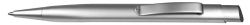 TRIANGULAR długopis metalowy, szaro-srebrny, wkład niebieski
