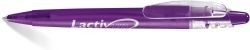 X-EIGHT FROST długopis fioletowy transparentny