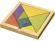 Gra logiczna tangram z logo