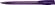 KIKI LX długopis transparentny fioletowy