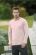 T-Shirt męski z długim rękawem 180g Jasno różowy S