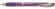 X-NINE FROST długopis fioletowy, dodatki 48