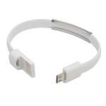 Kabel USB Bracelet biały