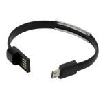 Kabel USB Bracelet czarny