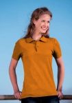 Koszulka damska polo 170g Ciemno pomarańczowa S