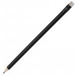 Ołówek drewniany, biały/czarny