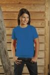 T-Shirt dziecięcy z krótkim rękawem 150g Królewski niebieski S