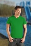 T-Shirt męski z krótkim rękawem 150g Zielony XXL