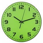 Zegar ścienny Rotundo, zielony