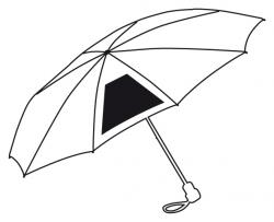 Automatyczny parasol kieszonkowy PRIMA, bordowy