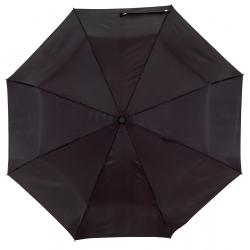 Automatyczny, wiatroodporny, składany parasol ORIANA, czarny