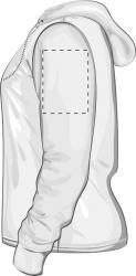 Bluza HB Zip Hooded biały
