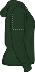 Bluza HB Zip Hooded ciemno zielony