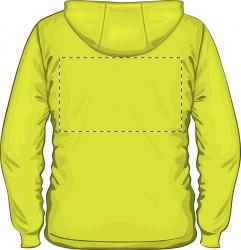 Bluza HB Zip Hooded żółty fluorescencyjny