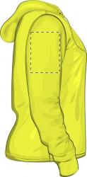 Bluza HB Zip Hooded żółty fluorescencyjny