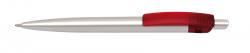 Długopis ART LINE, srebrny, czerwony