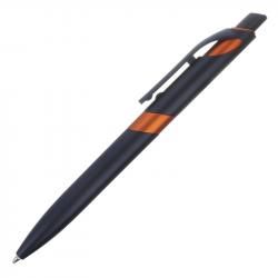 Długopis Marbella, pomarańczowy/czarny