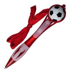 Długopis Soccer, czerwony