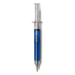Długopis "strzykawka" z płynem w środku