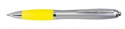 Długopis SWAY, srebrny, żółty