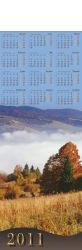 Kalendarz 2011 ścienny jednoplanszowy 1/2 B1