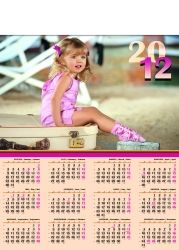 Kalendarz 2012 jednoplanszowy A1
