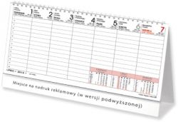 Kalendarz 2013 biurowy poziomy tygodniowy