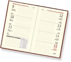 Kalendarz 2013 kieszonkowy Lux układ tygodniowy