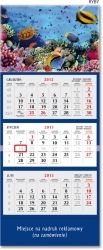 Kalendarz 2013 trójdzielny