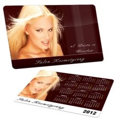 Kalendarz listkowy 2012 - salon kosmetyczny