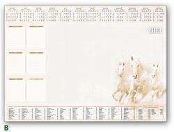 Kalendarz podkładowy 2013 - Planer A2 konie