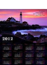 Kalendarze 2012 planszowe A1