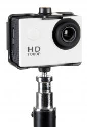 Kamera sportowa HD CATCH IT, biały, transparentny